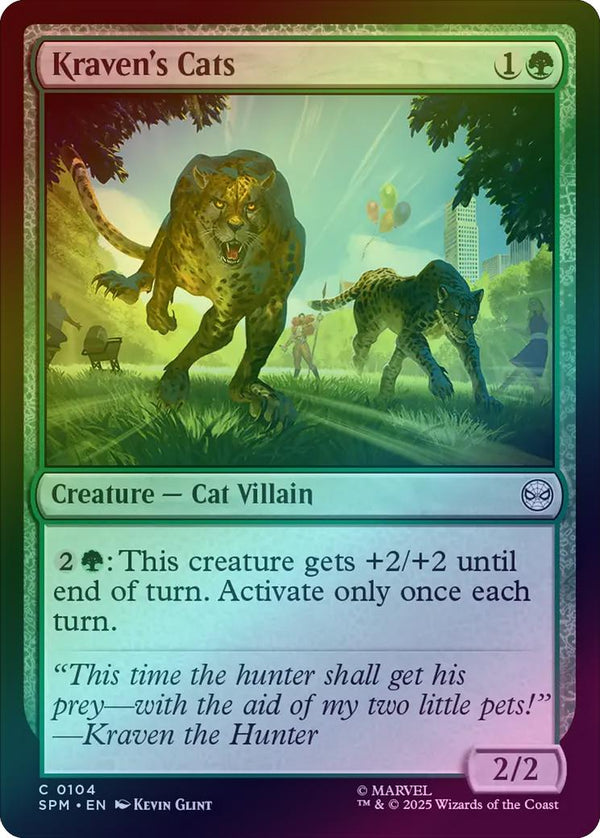 Kraven's Cats (Foil) (SPM)