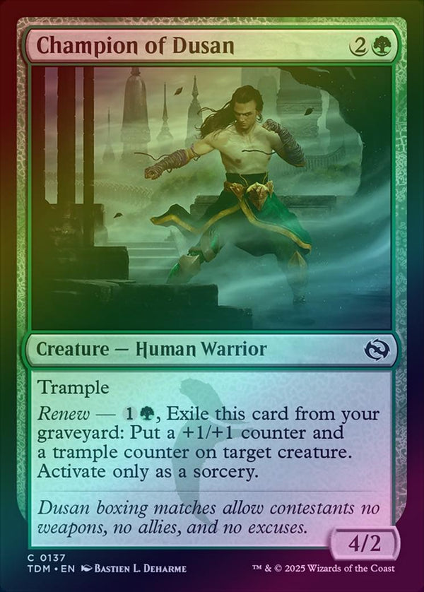 Champion of Dusan (Foil) (TDM)