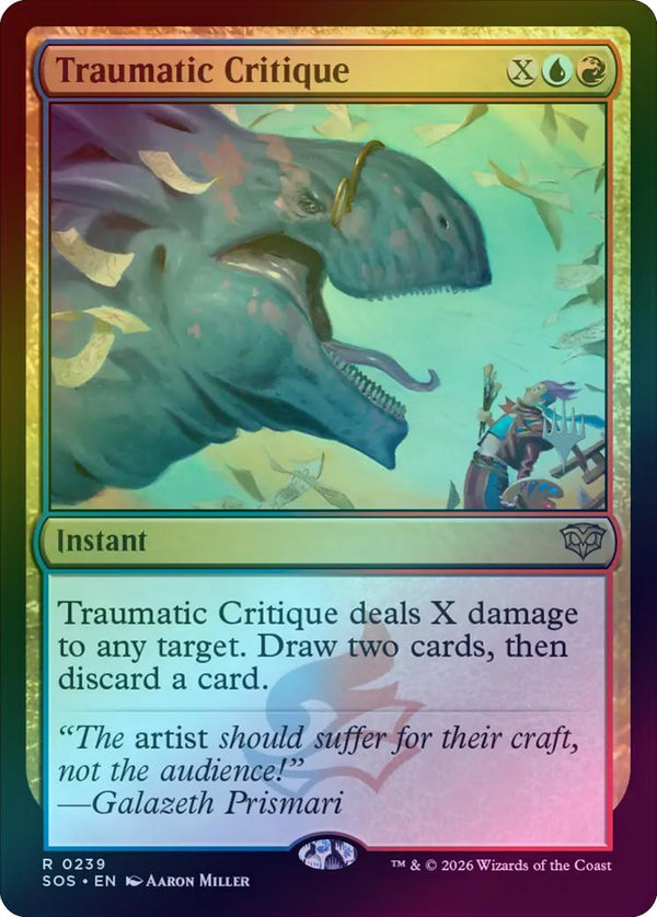 Traumatic Critique - Promo Pack (Foil) (PSOS)