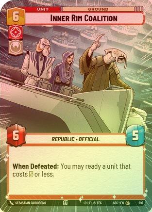 Inner Rim Coalition (Hyperspace Foil) - 910 - Common (Foil)