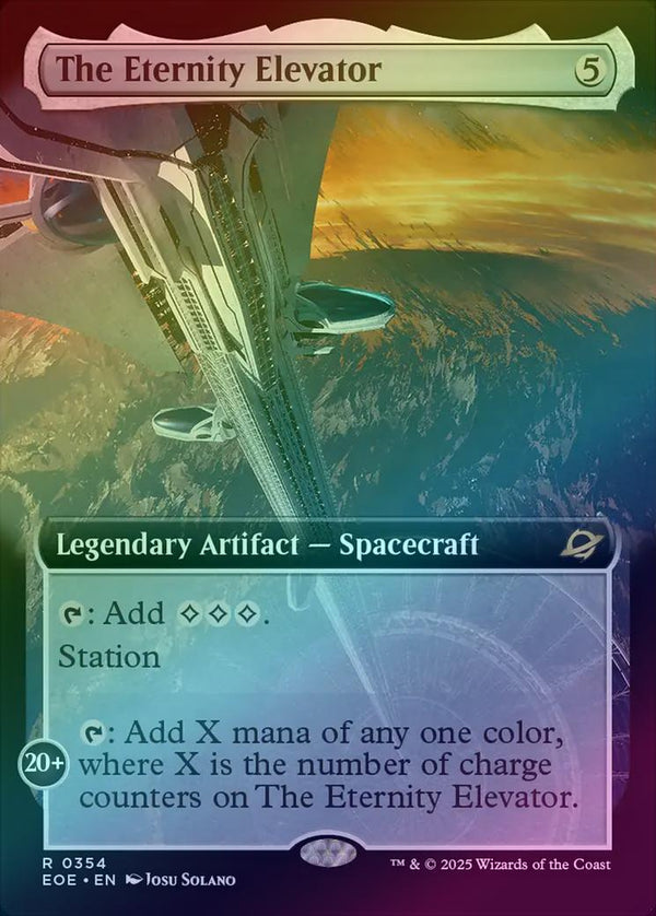 The Eternity Elevator - Extended Art (Foil) (EOE)