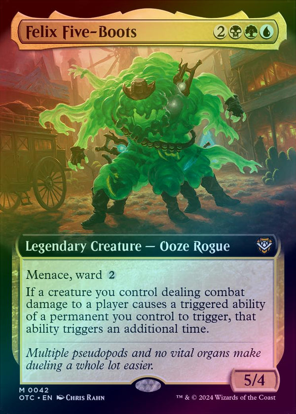 Felix Five-Boots - Extended Art (Foil) (OTC)