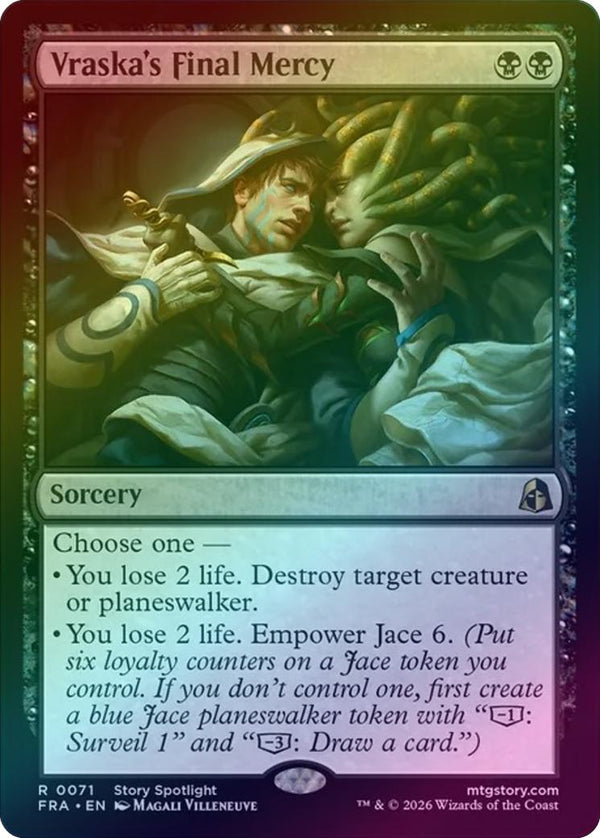 Vraska's Final Mercy (Foil) (FRA) (Pre-Order)