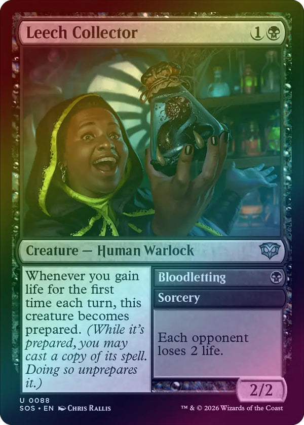 Leech Collector // Bloodletting (Foil) (SOS)