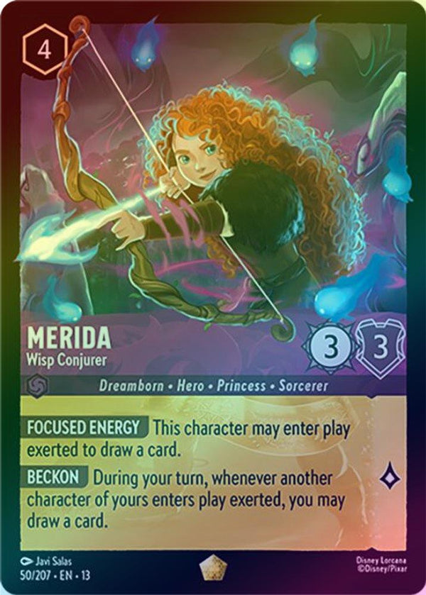 Merida (Wisp Conjurer) - 50/207 - Legendary (Foil)