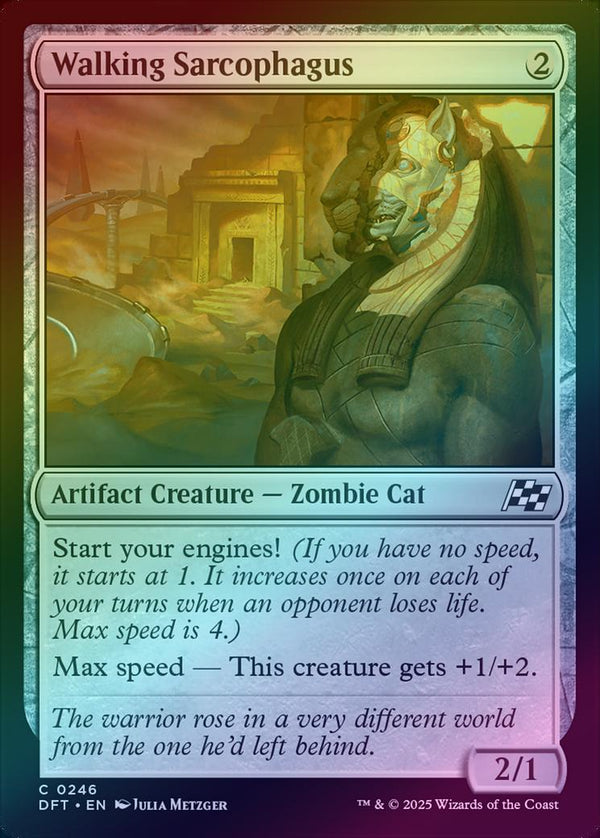 Walking Sarcophagus (Foil) (DFT)