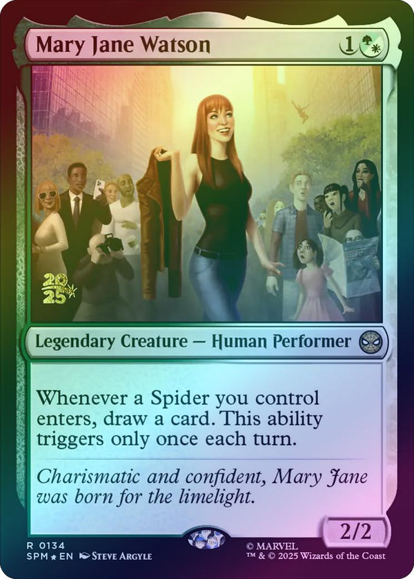 Mary Jane Watson - Prerelease Promo (Foil) (PSPM)