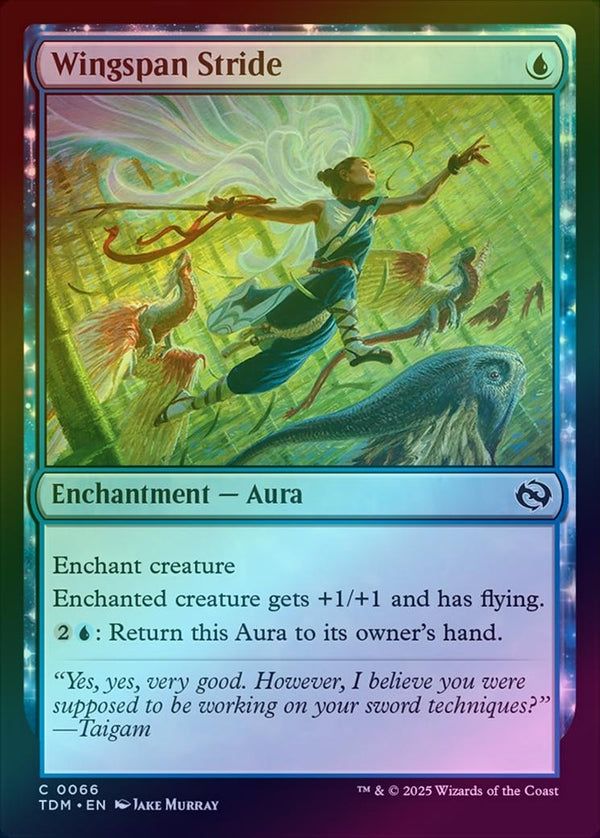 Wingspan Stride (Foil) (TDM)