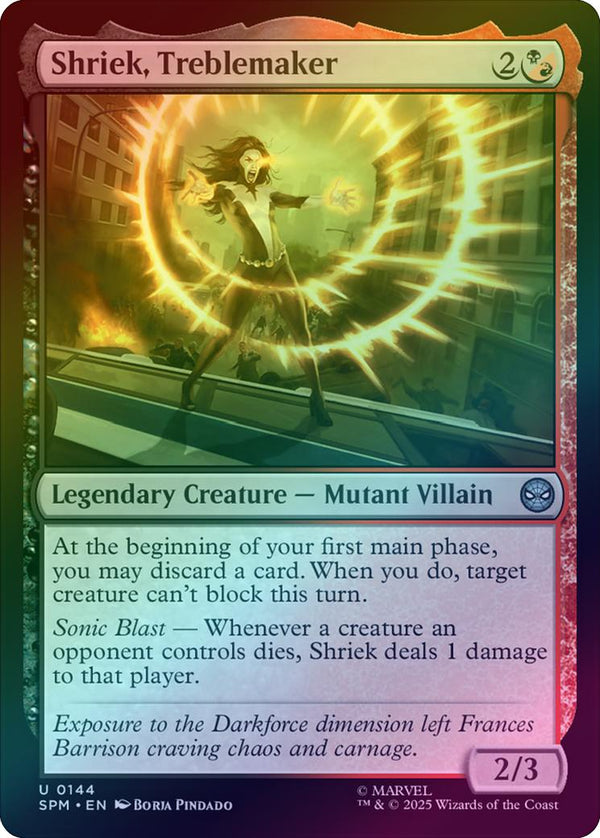 Shriek, Treblemaker (Foil) (SPM)