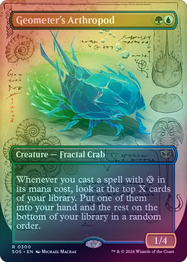 Geometer's Arthropod - Borderless (Foil) (SOS)