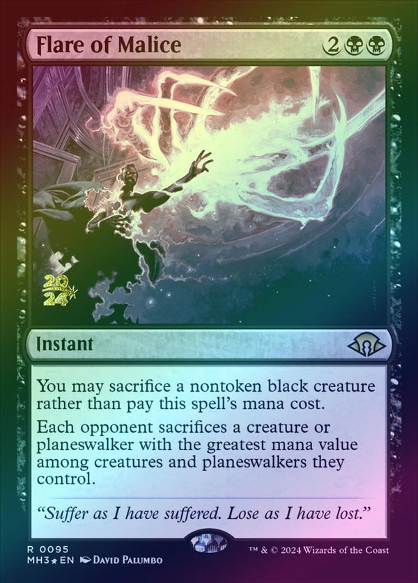 Flare of Malice - Prerelease Promo (Foil) (PMH3)
