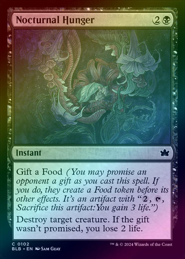 Nocturnal Hunger (Foil) (BLB)