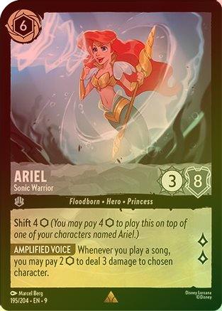 Ariel (Sonic Warrior) (Fabled Reprint) - 195/204 - Rare (Foil)