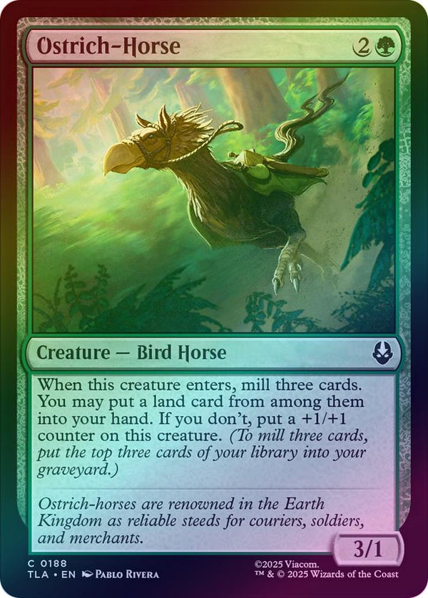 Ostrich-Horse (Foil) (TLA)