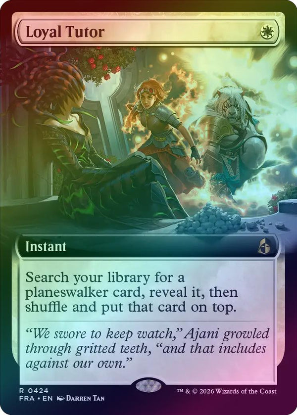 Loyal Tutor - Extended Art (Foil) (FRA)