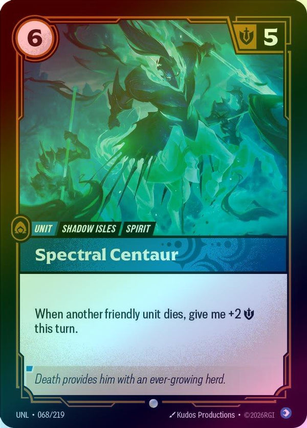 Spectral Centaur - 068/219 - Common (Foil)