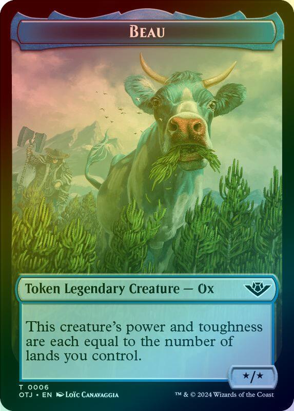 Treasure // Beau Token (Foil) (TOTJ)