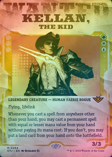 wanted poster mtg cards 401 Games Canada - Kellan, the Kid