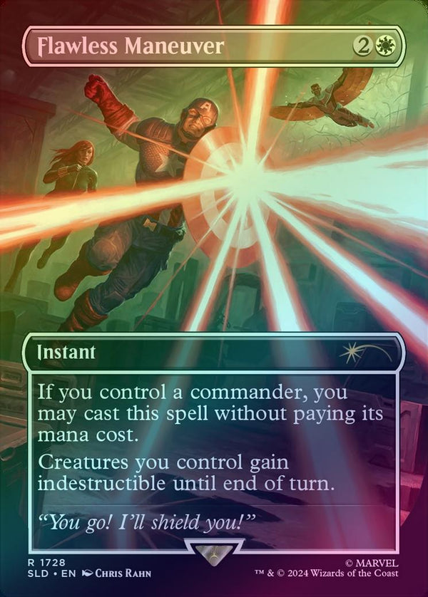 Flawless Maneuver - Marvel's Captain America (Rainbow Foil) (SLD)