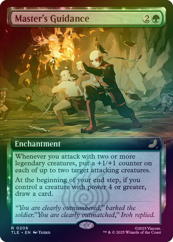 Master's Guidance - Extended Art (Foil) (TLE)