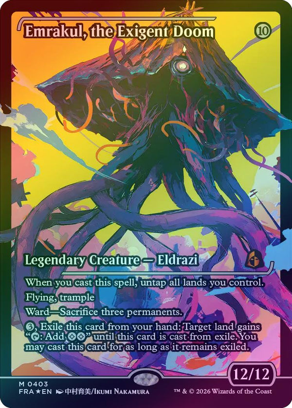 Emrakul, the Exigent Doom - Japan Showcase (Foil) (FRA)