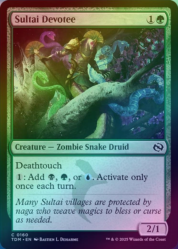 Sultai Devotee (Foil) (TDM)