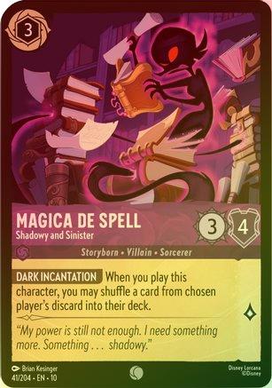 Magica De Spell (Shadowy and Sinister) - 41/204 - Common (Foil)