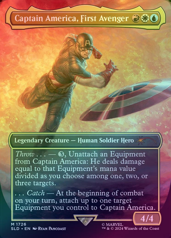 Captain America, First Avenger - Marvel's Captain America (Foil) (SLD)