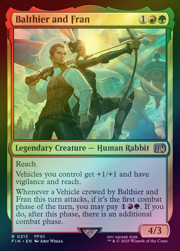 Balthier and Fran (Foil) (FIN)
