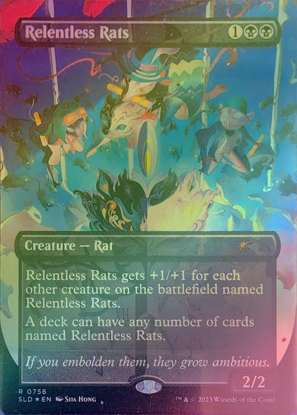 Relentless Rats (0756) (Foil) (SLD)