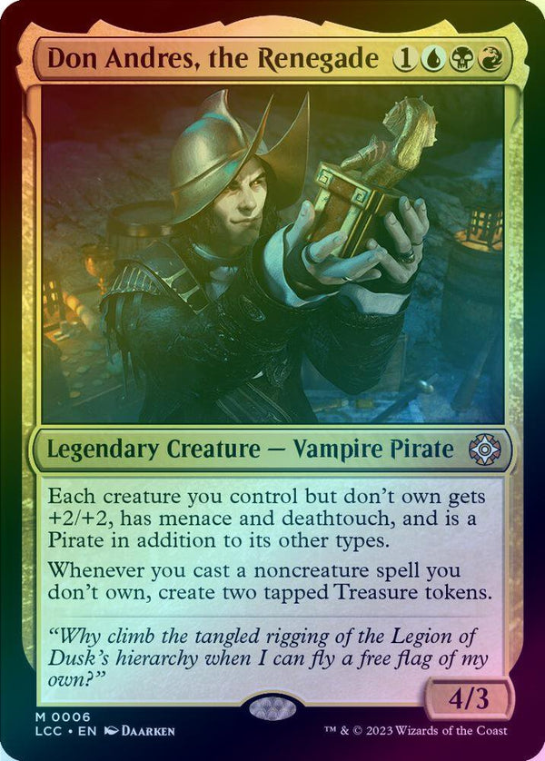 Don Andres, the Renegade (Foil) (LCC)