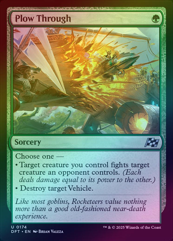 Plow Through (Foil) (DFT)