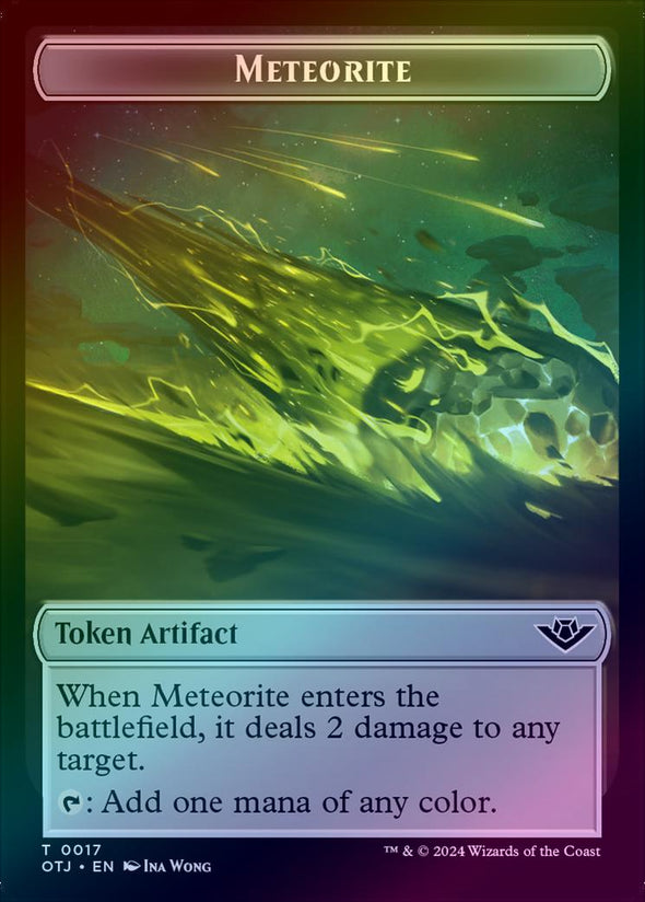 Meteorite Token (Foil) (TOTJ)