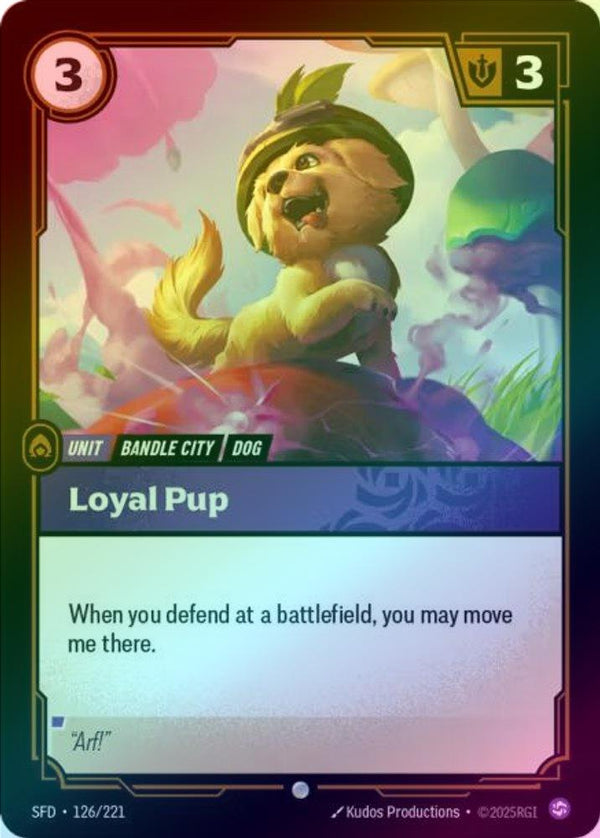 Loyal Pup - 126/221 - Common (Foil)