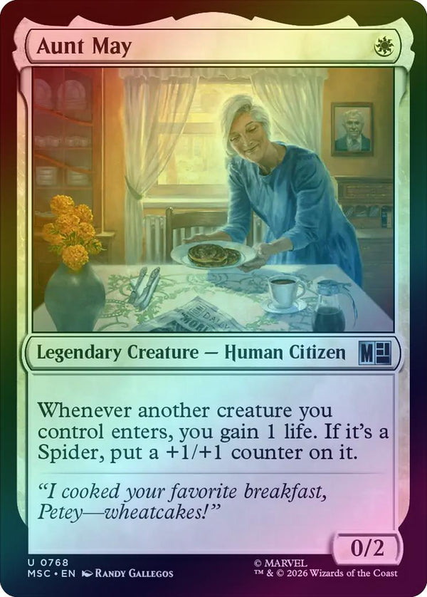 Aunt May (Foil) (MSC)