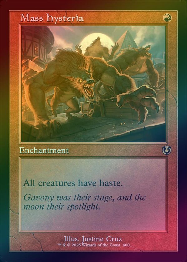 Mass Hysteria - Retro Frame (Foil) (INR)