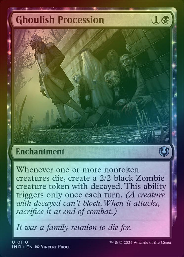 Ghoulish Procession (Foil) (INR)