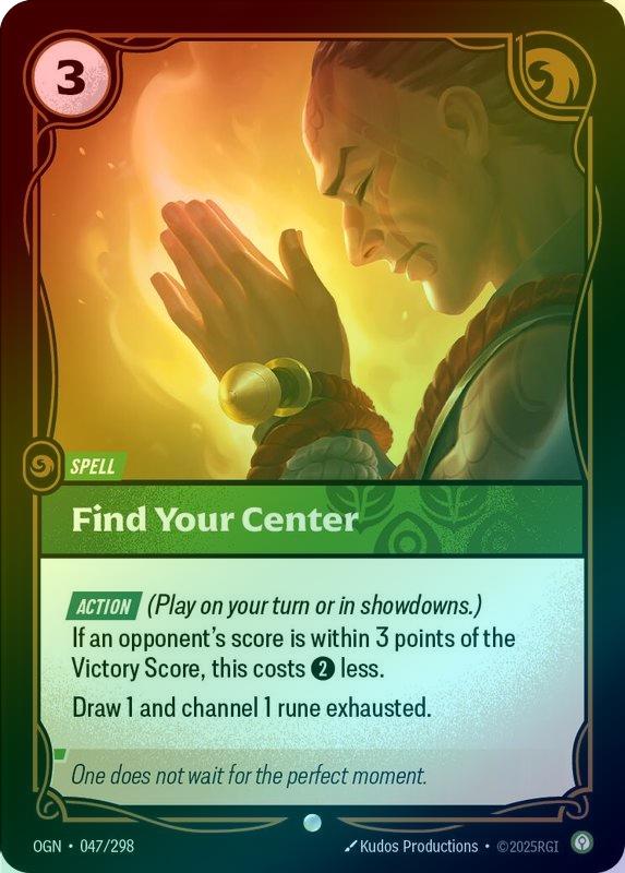 Find Your Center - 047/298 - Common (Foil)