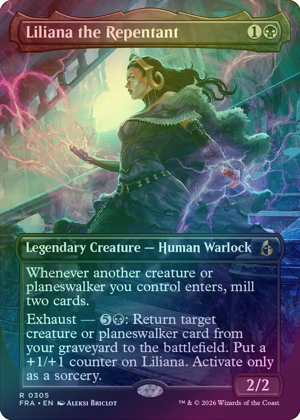 Liliana the Repentant - Borderless Echo (Foil) (FRA)