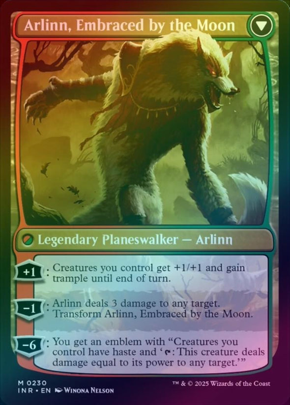 Arlinn Kord // Arlinn, Embraced by the Moon (Foil) (INR)