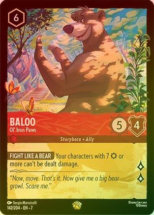 Baloo (Ol' Iron Paws) - 142/204 - Legendary (Foil)