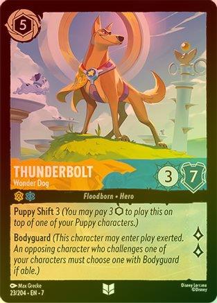 Thunderbolt (Wonder Dog) - 23/204 - Uncommon (Foil)