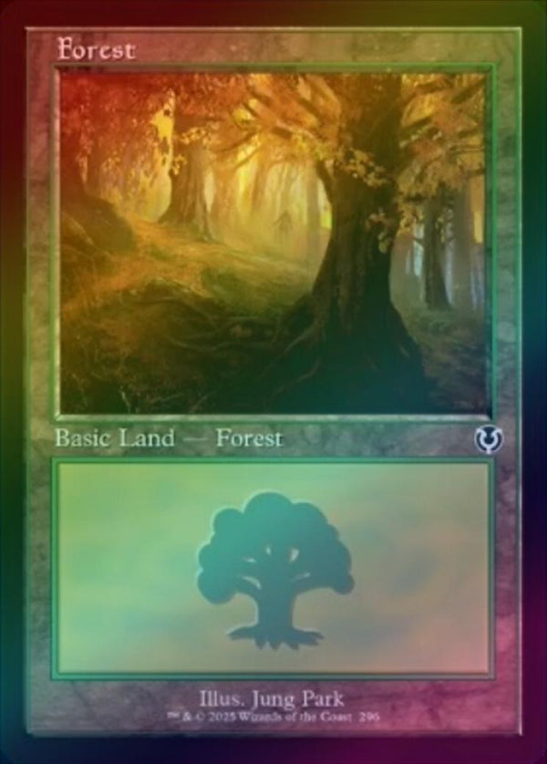 Forest (296) - Retro Frame (Foil) (INR)