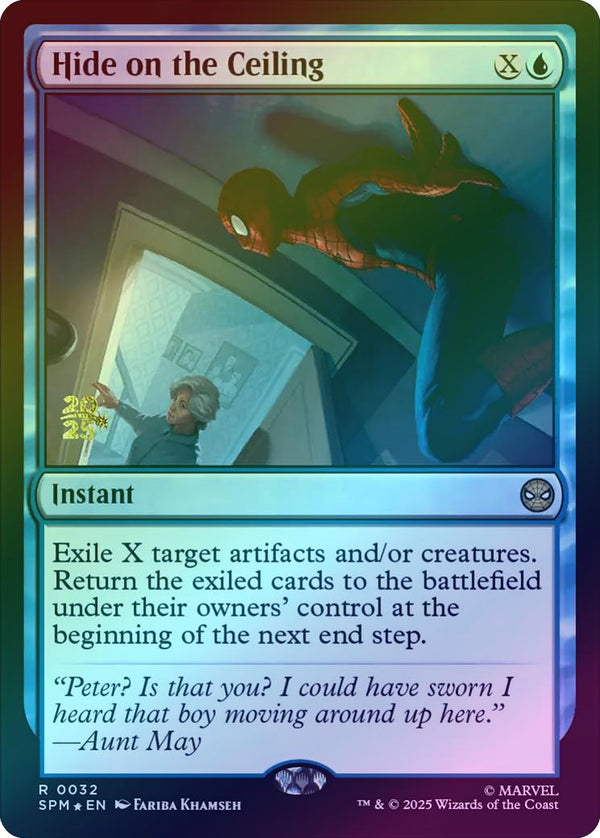 Hide on the Ceiling - Prerelease Promo (Foil) (PSPM)