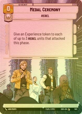 Medal Ceremony (Hyperspace) - 503 - Common (Foil)