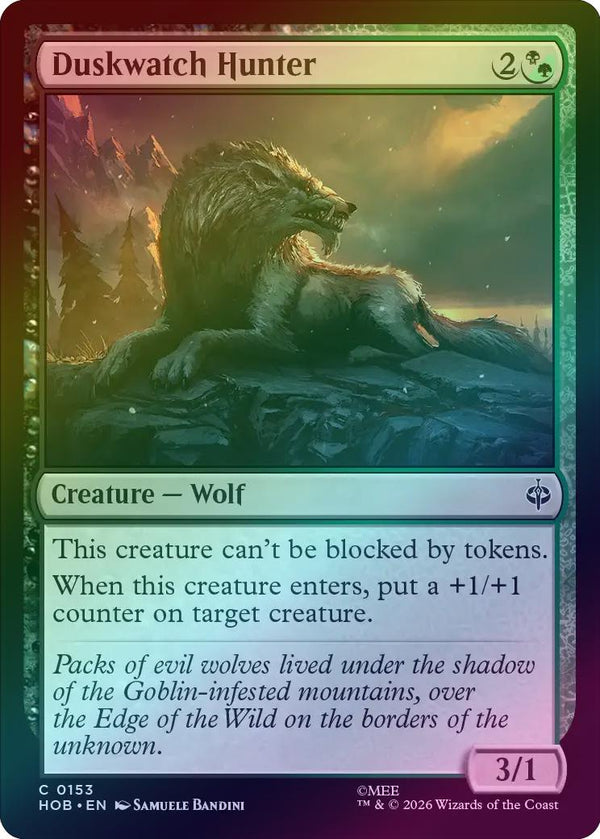 Duskwatch Hunter (Foil) (HOB) (Pre-Order)