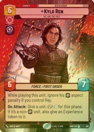 Kylo Ren - Killing the Past (Hyperspace) - 410 - Legendary (Foil)