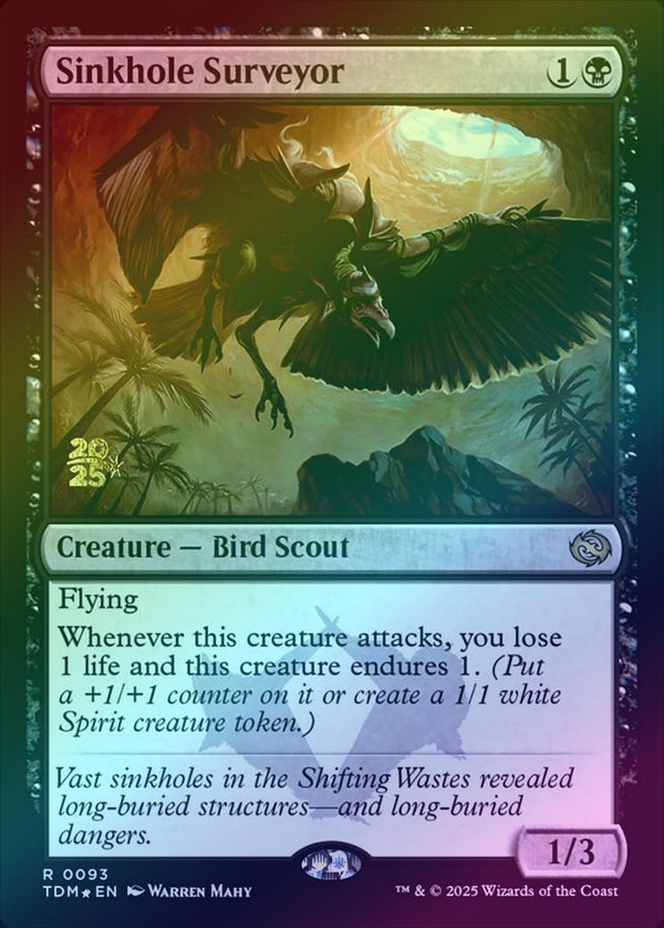 Sinkhole Surveyor - Prerelease Promo (Foil) (PTDM)