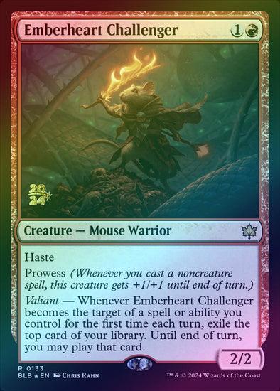 Emberheart Challenger - Prerelease Promo (Foil) (PBLB)