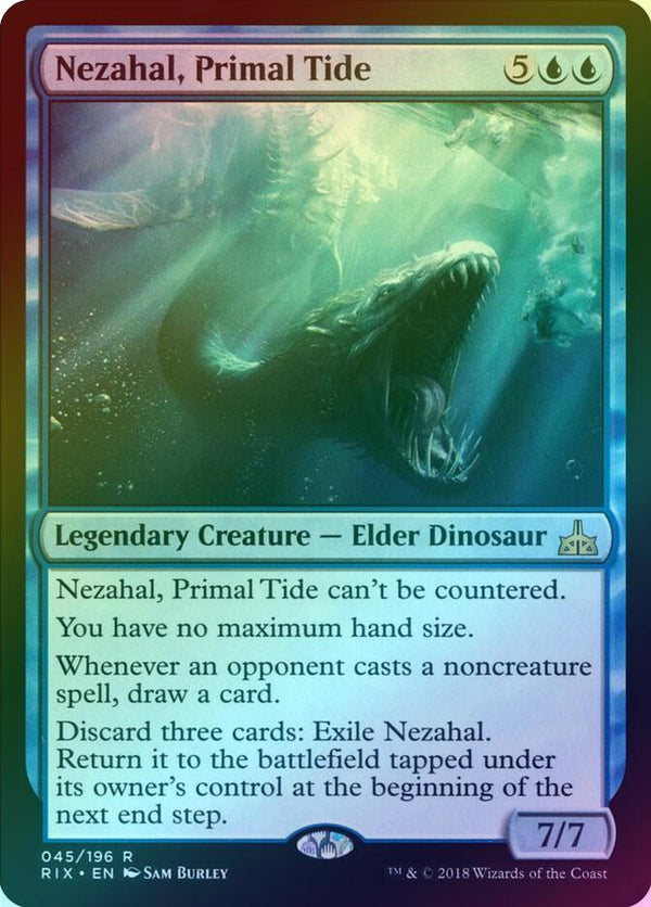 Nezahal, Primal Tide (Foil) (RIX)